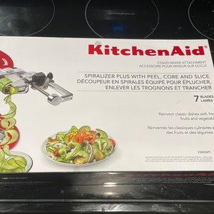 Kitchen aid 7 blade spiralizer